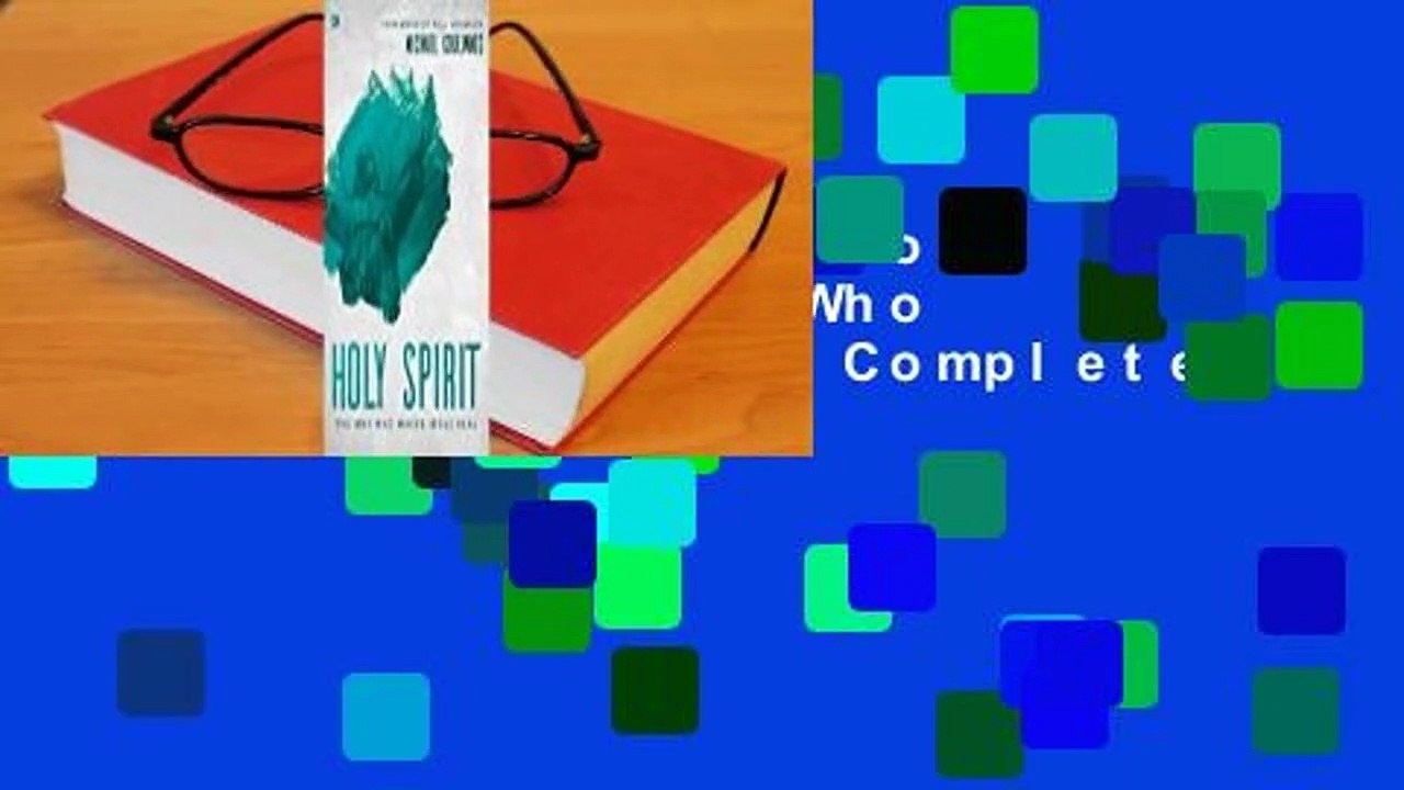 About For Books  Holy Spirit: The One Who Makes Jesus Real Complete