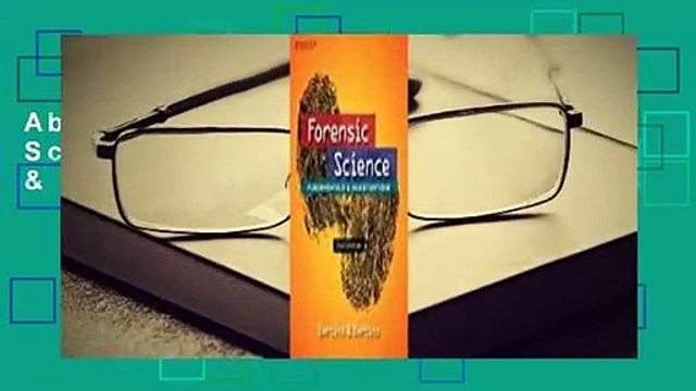 About For Books Forensic Science: Fundamentals & Investigations Review