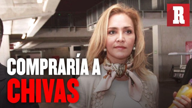 Angélica Fuentes no descartó comprar a Chivas