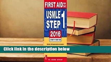 Full E-book  First Aid for the USMLE Step 1: A Student-To-Student Guide  Review