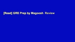 [Read] GRE Prep by Magoosh  Review