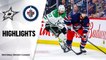 NHL Highlights | Stars @ Jets 12/03/19