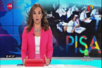 Flor Pablo sobre Prueba Pisa: somos un país que está superándose a sí mismo