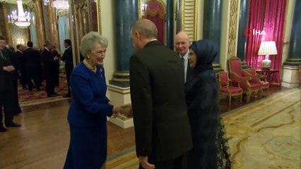 Cumhurbaşkanı Erdoğan, Buckingham Sarayı’nda