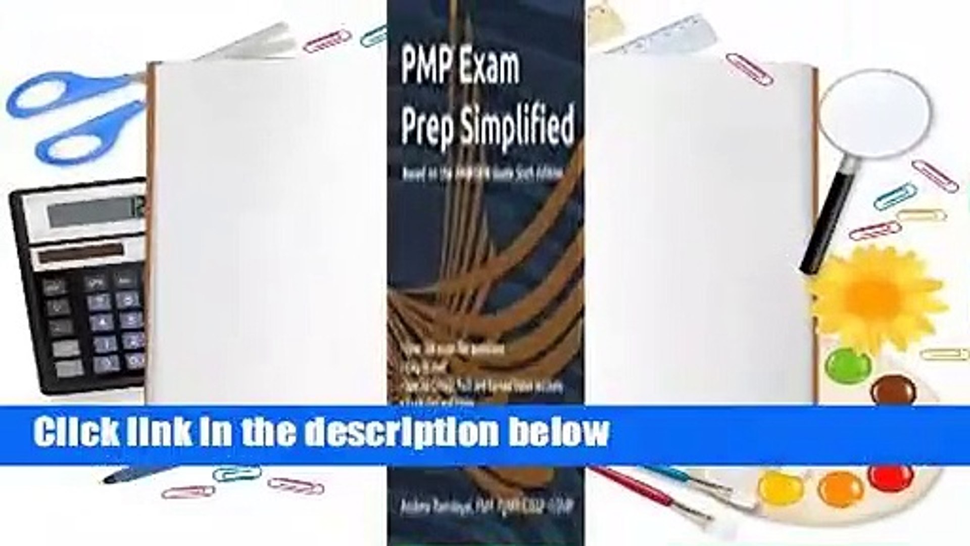 Read] Pmp Exam Prep Simplified: Based on Pmbok(r) Guide Sixth Edition For  Kindle - video Dailymotion