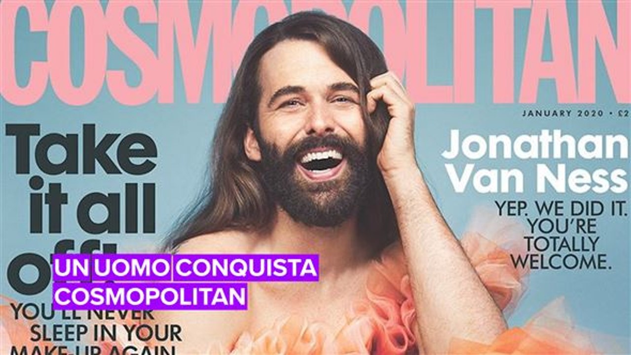 Un uomo in copertina su Cosmopolitan? Erano 35 anni che non succedeva!