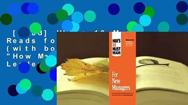 [Read] HBR's 10 Must Reads for New Managers (with bonus article How Managers Become Leaders by