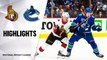 NHL Highlights | Senators @ Canucks 12/03/19
