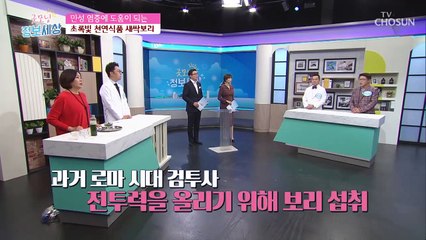 『새싹 채소 = 다 자란 채소 x 100』 多항산화 물질多