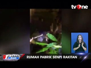 Polisi Temukan Pabrik Senjata Api Rakitan di Tengah Hutan