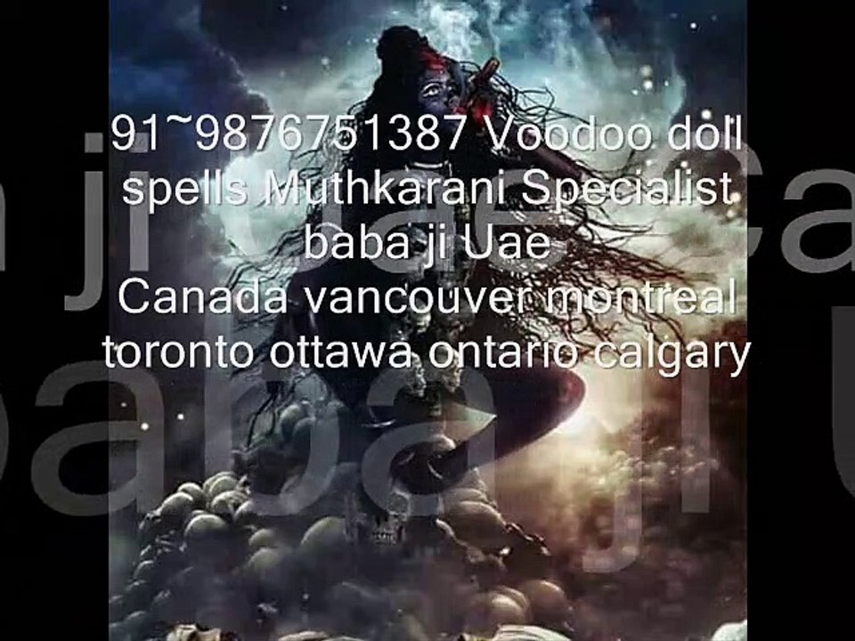 91~9876751387 Voodoo doll spells Muthkarani Specialist baba ji Delhi