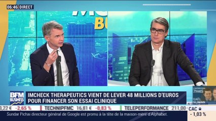 Pierre d'Epenoux (ImCheck Therapeutics) : ImCheck Therapeutics vient de lever 48 millions d'euros pour financer son essai clinique - 04/12