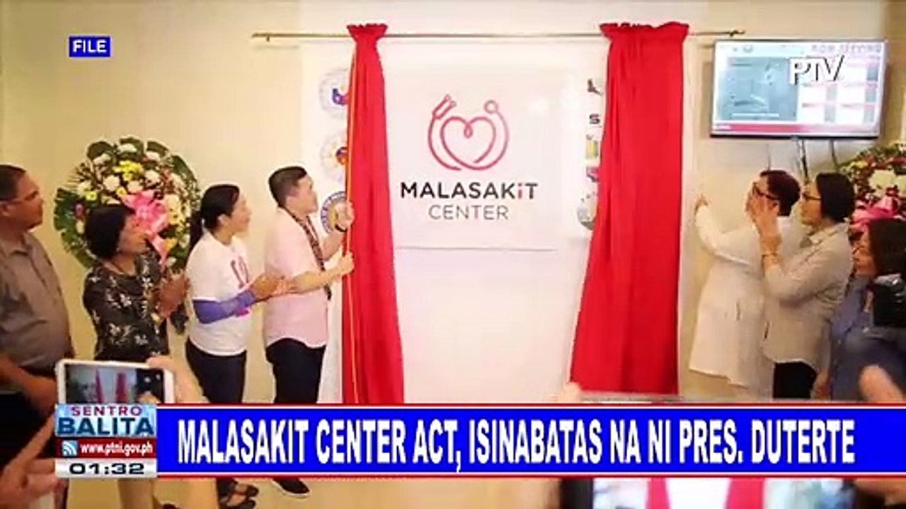 Pagpapaliban sa barangay at SK elections, pinagtibay na; Malasakit Center Act, isinabatas na ni Pres. #Duterte