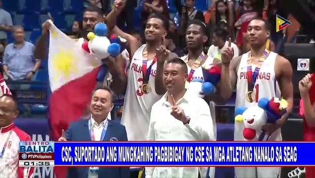 CSC, suportado ang mungkahing pagbibigay ng CSE sa mga atletang nanalo sa #SEAGAMES2019 #ChasingTheDream #WeWinAsOne