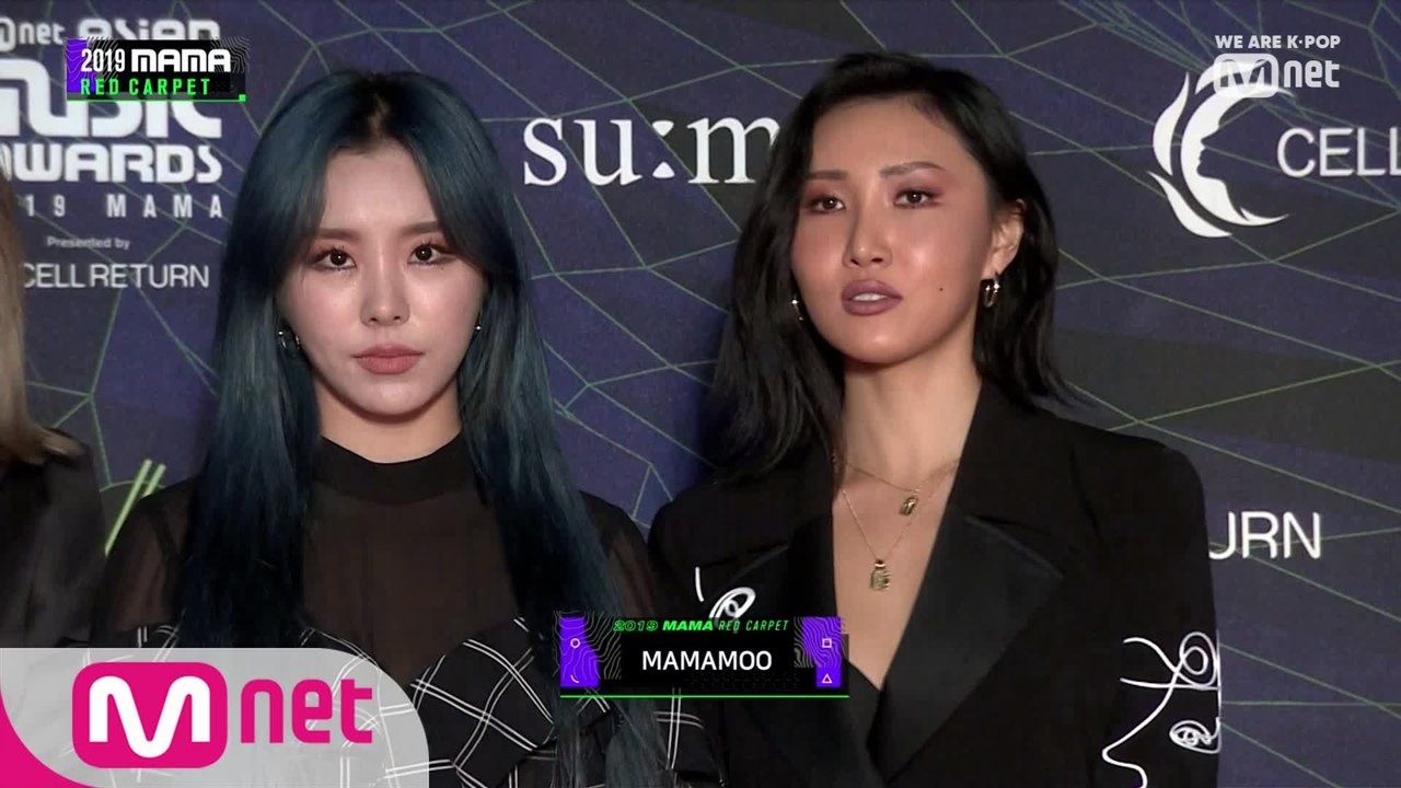 [2019 MAMA] Red Carpet with MAMAMOO(마마무)