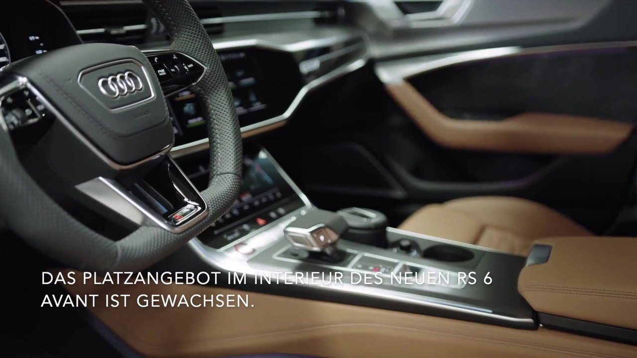 Der neue Audi RS 6 Avant - Der Innenraum
