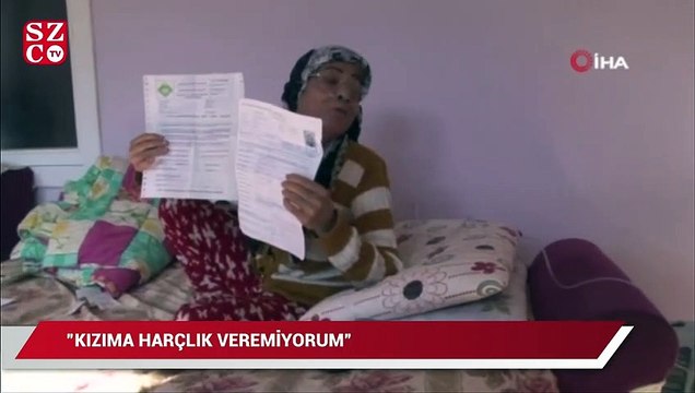 Evinin suyu kesilen KOAH hastası kadının gözyaşları