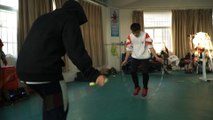 Fast-footed Chinese rope skipper breaks his own world record
