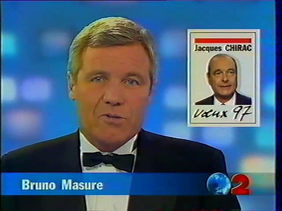 France 2 - 31 Décembre 1996 - JT 20H (Bruno Masure  présente ses voeux)
