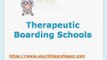 Therapeutic Boarding Schools