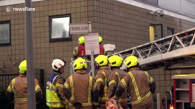 Major fire at hotel in West London prompts evacuation of 160 guests