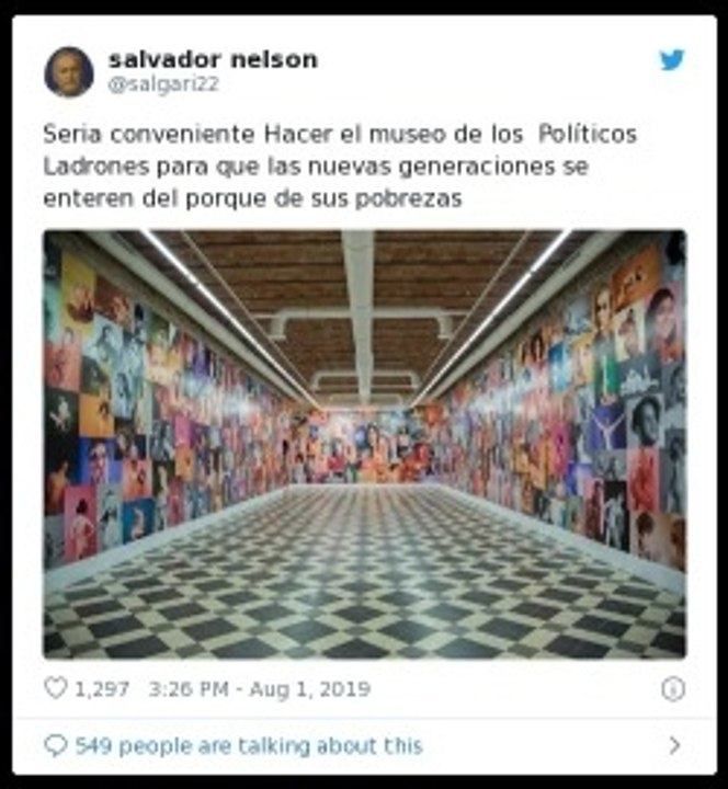 ¿Un museo para recordar a los malos políticos?