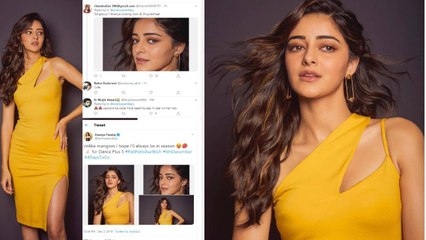 Ananya Pandey Shares H(θ)T Pic of her new Look On Social Media