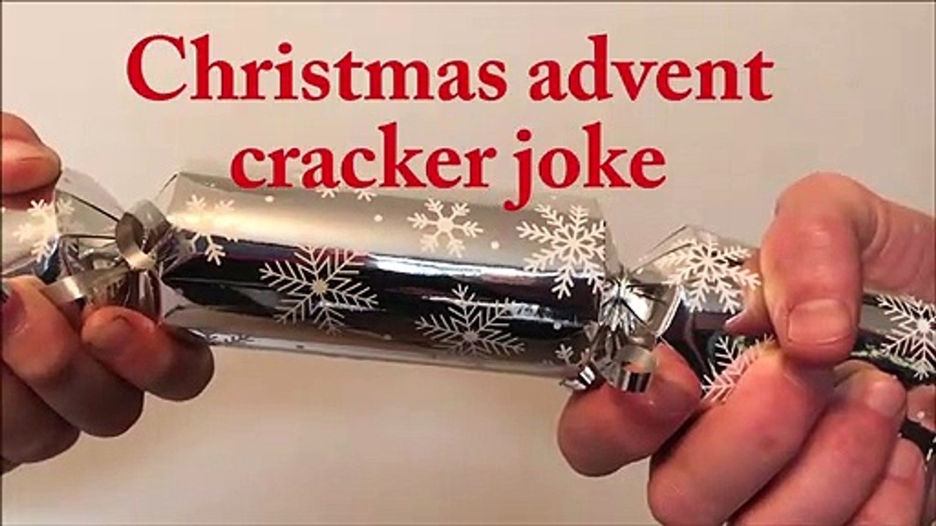 Christmas Cracker Joke 23 Video Dailymotion