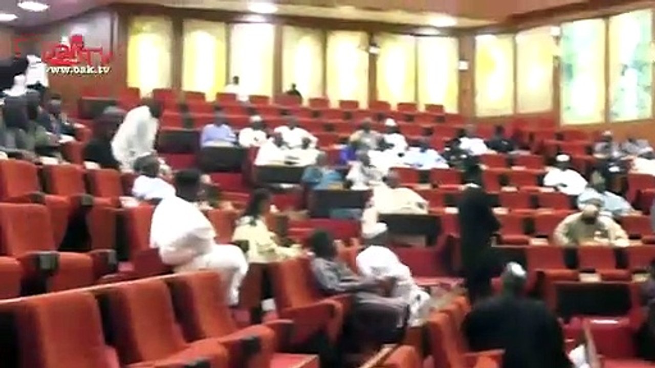 Drama as Abaribe attempts to second motion from a 'wrong seat'