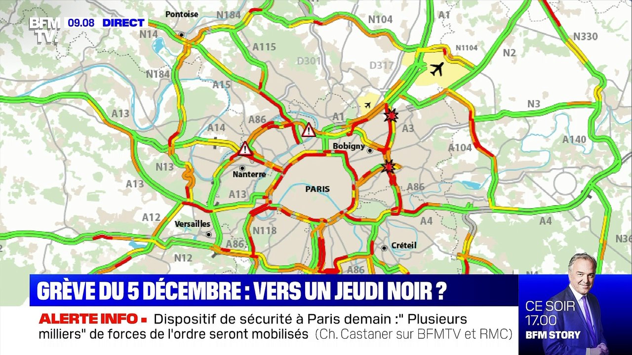 5 décembre: 1 000 casseurs à la manif ? - 04/12
