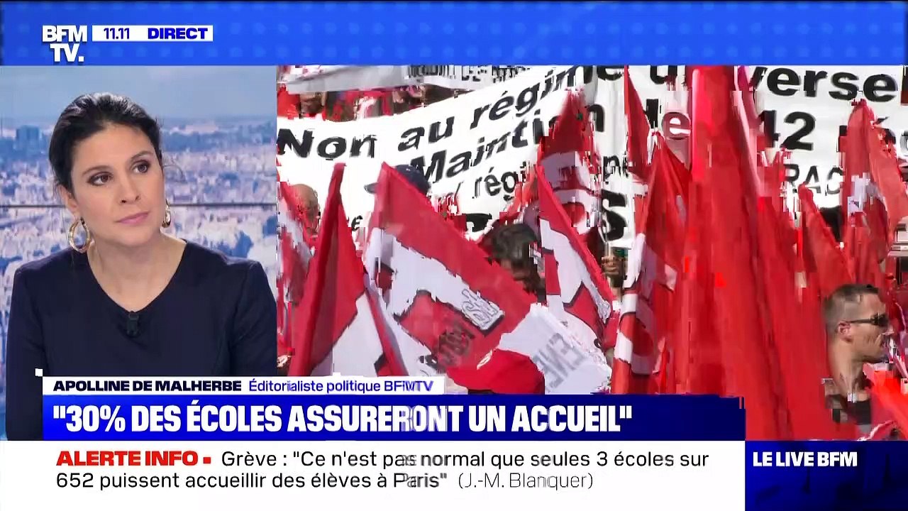 Blanquer: "pas de baisse des pensions" - 04/12