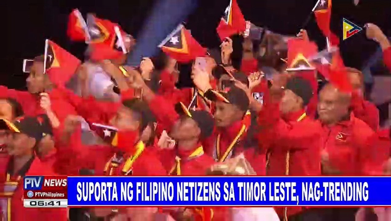 Suporta ng Filipino netizens sa Timor Leste, nag-trending