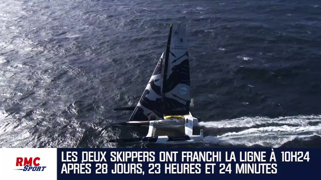 Voile : Cammas et Caudrelier vainqueurs de la Brest Atlantiques