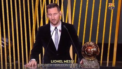 Lionel Messi Wins His Sixth Ballondor!