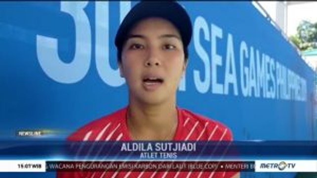 Aldila Lolos ke Babak Final Tenis SEA Games 2019