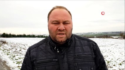 Çiftçiye altın değerinde kar yağışı
