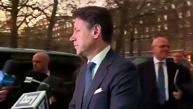 Conte arriva a Londra per il vertice Nato- incontrerà Trump (03.12.19)