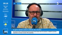 Christophe Marre, secrétaire régional Midi-Pyrénées CGT Cheminots à la SNCF