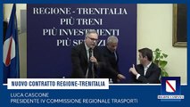 De Luca presenta il nuovo contratto di servizio tra la Regione Campania e Trenit)