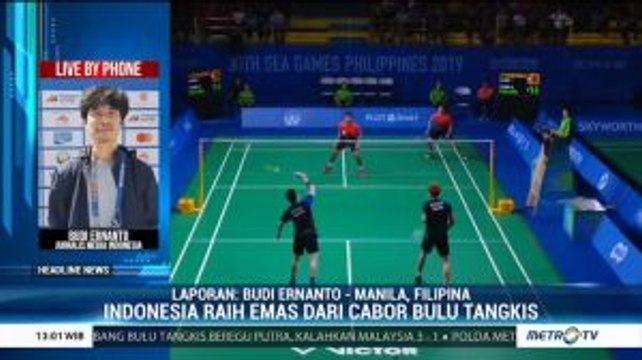 Kalahkan Malaysia, Indonesia Rebut Emas Bulu Tangkis Beregu Putra