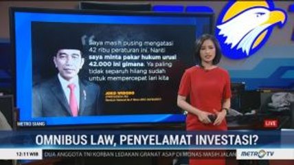 Mengenal 'Omnibus Law' yang Digaungkan Presiden Jokowi