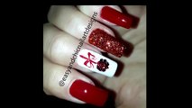 Christmas Nails-Nail Art TUTORIAL-