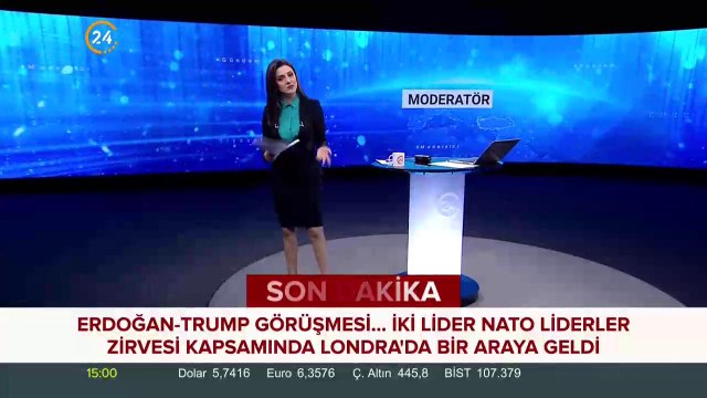#SONDAKİKA Erdoğan ve Trump görüştü