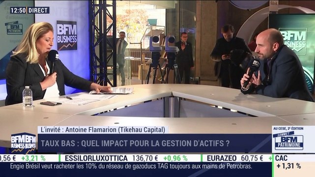 Antoine Flamarion (Tikehau Capital): Taux bas, quel impact pour la gestion d'actifs ? - 04/12