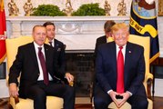 Cumhurbaşkanı Erdoğan, Trump'la bir araya geldi