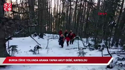 Kaybolan 2 dağcı arayan ekip de kayboldu, 1 kişi ölümden döndü