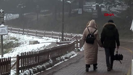 Bolu gölcük tabiat parkı'nda beyaz güzellik