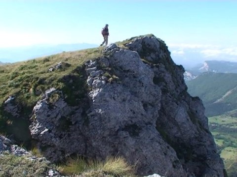 Roc de Toulau 1581 m du col de la Bataille – Vercors