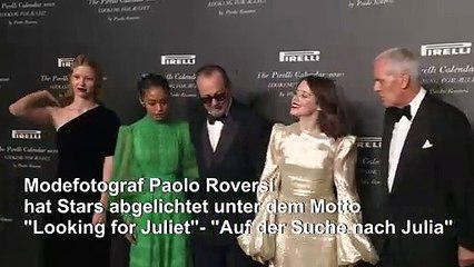 Pirelli-Kalender von "Romeo und Julia" inspiriert