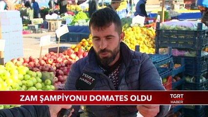 Kasım Ayının Zam Şampiyonu Domates Oldu